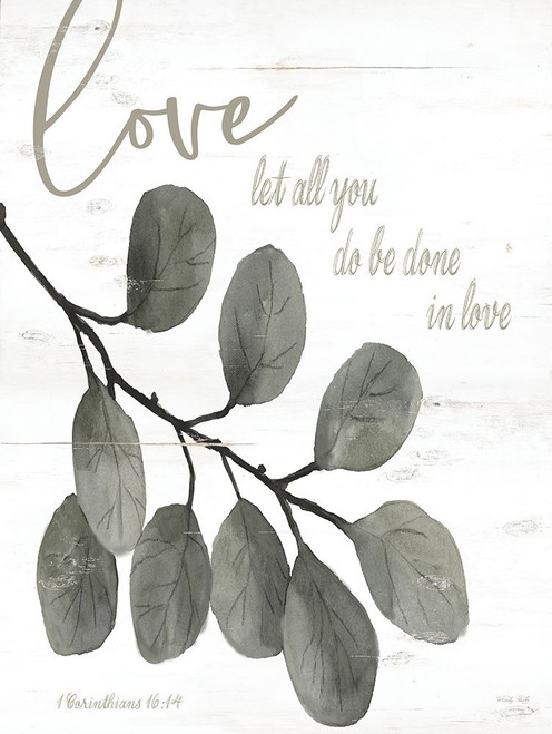 Let All You Do Be Done in Love Poster Print by Cindy Jacobs # CIN2138