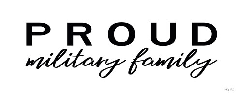 Proud Military Family Poster Print by Cindy Jacobs # CIN2123
