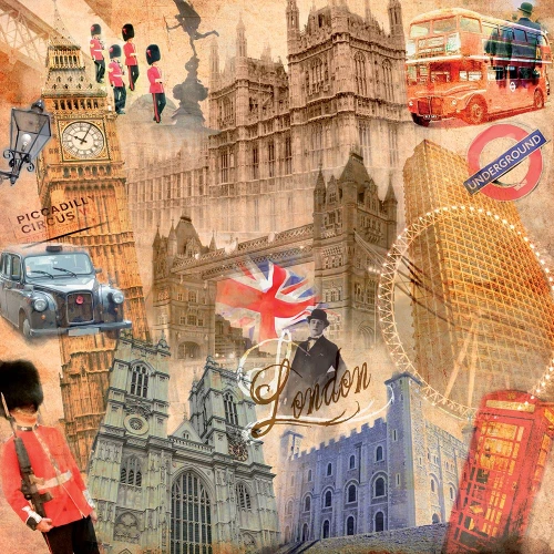 London Piccadilly Poster Print by BRAUN Studio BRAUN Studio # CS0619