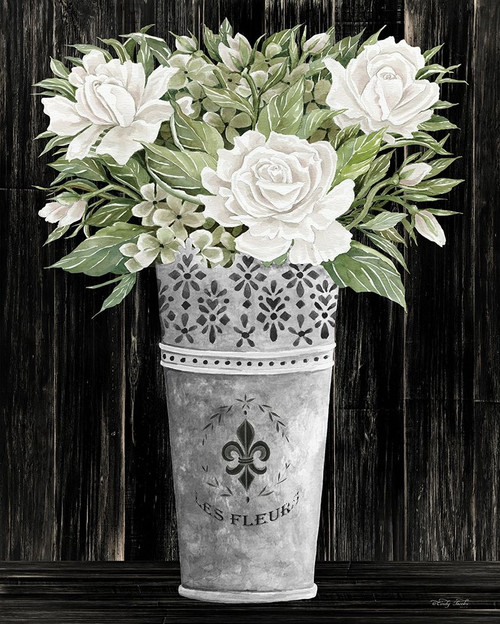 Punched Tin Floral III    Poster Print by Cindy Jacobs # CIN1963