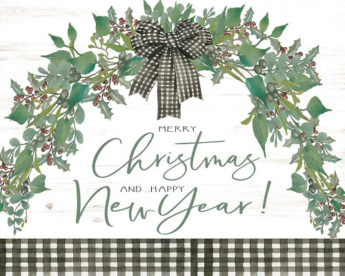 Merry Christmas and Happy New Year Poster Print by Cindy Jacobs # CIN2030