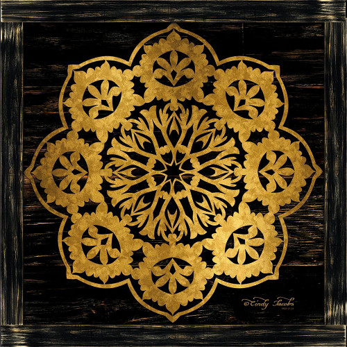 Gold Mandala I    Poster Print by Cindy Jacobs # CIN1338
