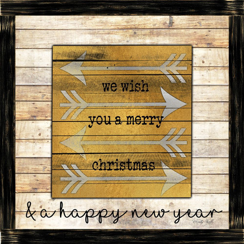 Buffalo Merry Christmas    Poster Print by Cindy Jacobs # CIN1337