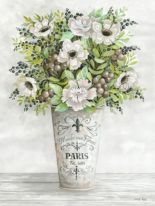 French Floral II  Poster Print by Cindy Jacobs # CIN1734