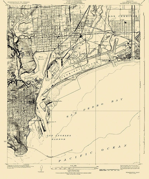 Willow Ranch California Quad - USGS 1925 Poster Print by USGS USGS # CAWI0001