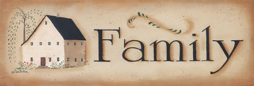 Family Poster Print by Pam Britton # BR274C