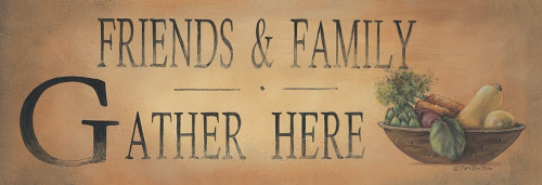 Friends & Family Poster Print by Pam Britton # BR253A