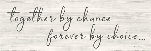 Together by Chance     Poster Print by Susie Boyer # BOY522A