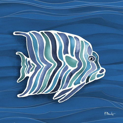 Tahiti Blues I Poster Print by Paul Brent # BNT1520
