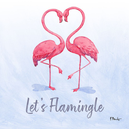 Love Birds I Poster Print by Paul Brent # BNT1509