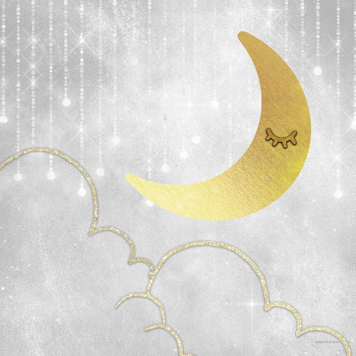 Gold Moon      Poster Print by Bluebird Barn Bluebird Barn # BLUE483