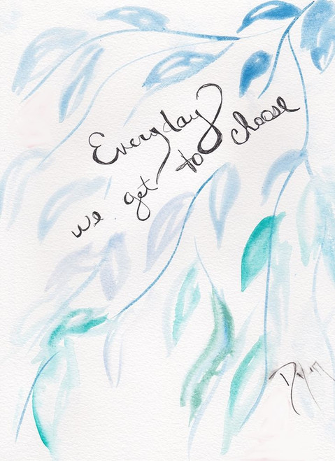 Sentiment Everyday Poster Print by Beverly Dyer # BDRC199B