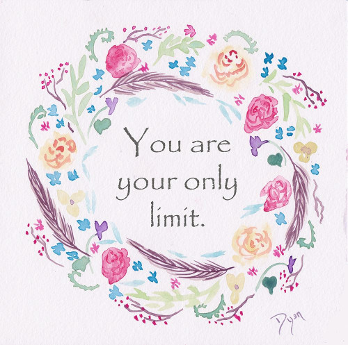 You Are Wreath Poster Print by Beverly Dyer # BDSQ052A3