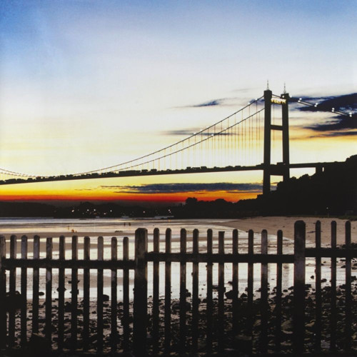 Bridge by sunset Poster Print by Atelier B Art Studio Atelier B Art Studio # BEGCIT114