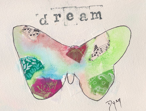 Butterfly Dream II Poster Print by Beverly Dyer # BDRC104K2