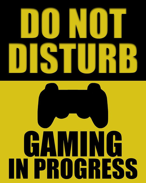 Do Not Disturb Poster Print by Ann Bailey # BARC082B