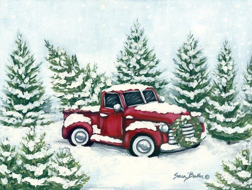 Tree Farm Tradition I Poster Print by Sara Baker # BAKE116A
