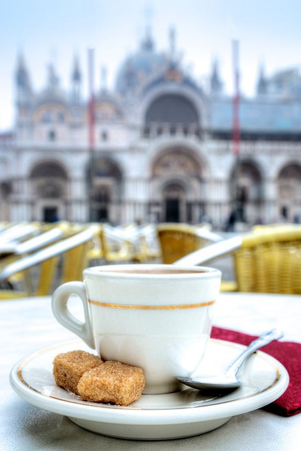 Caffe Piazza San Marco #2 Poster Print by Alan Blaustein # B4012D