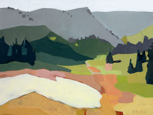 Snow Patch Poster Print by Anne Becker # B3957D