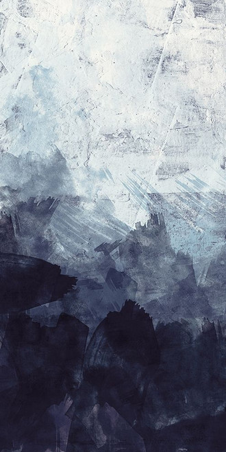 Blue Flow 2 Poster Print by Alicia Vidal # AVRN004B