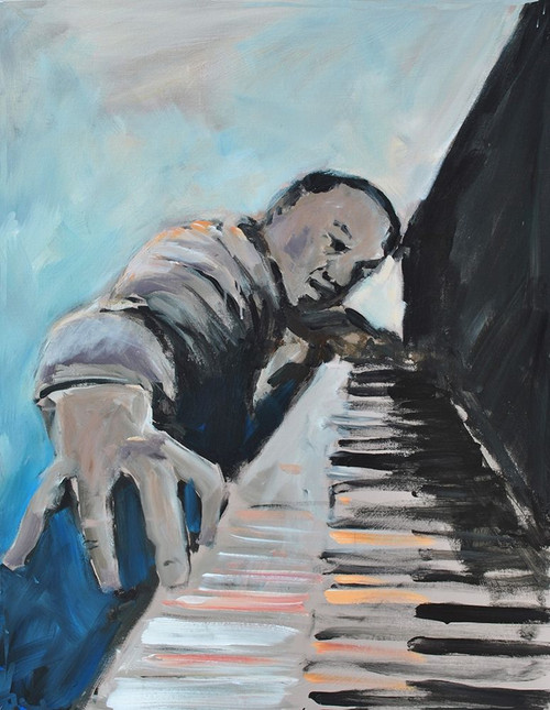 Piano Man Poster Print by Allayn Stevens # AS20047