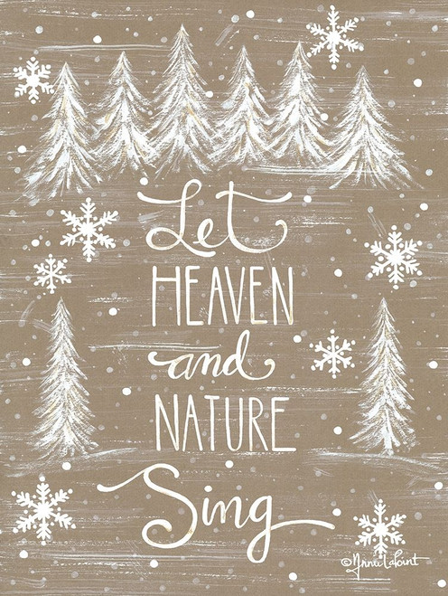 Let Heaven and Nature Sing Poster Print by Annie LaPoint # ALP1897