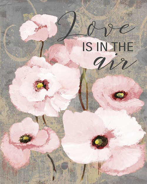 Kindles Blush Poppies I Poster Print by Lanie Loreth # 7683L