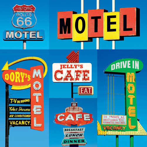 Motel I Poster Print by BRAUN Studio BRAUN Studio # A583