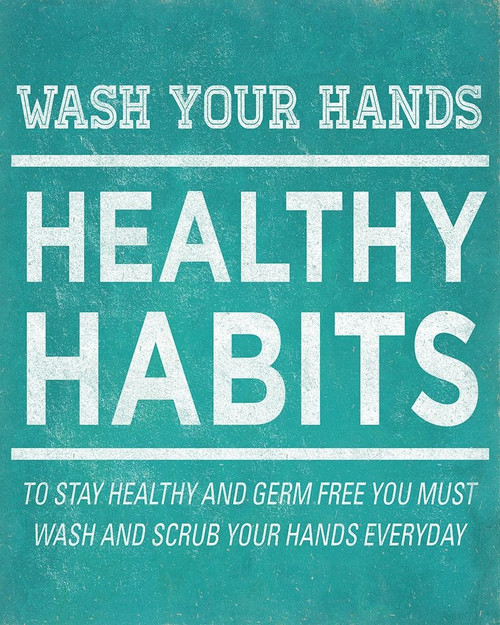Healthy Habits I Poster Print by SD Graphics Studio SD Graphics Studio # 9335RR
