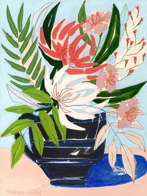 Spring Florals 6 Poster Print by Marisa Anon # A630D