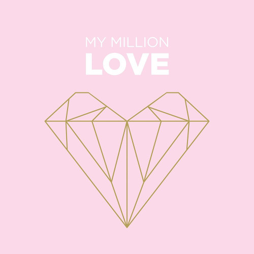 My Million Love Poster Print by Braun Studio Braun Studio # A667