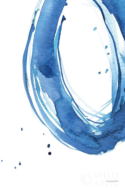 Bold Blue II Poster Print by Mercedes Lopez Charro # 64827