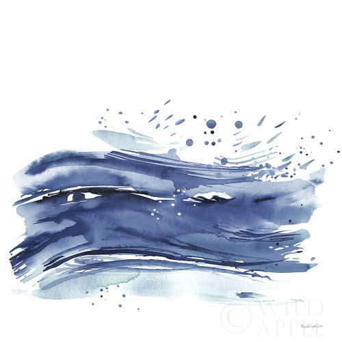 Coastal Splash II Poster Print by Mercedes Lopez Charro # 64831