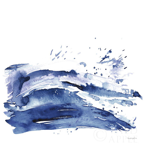 Coastal Splash I Poster Print by Mercedes Lopez Charro # 64830
