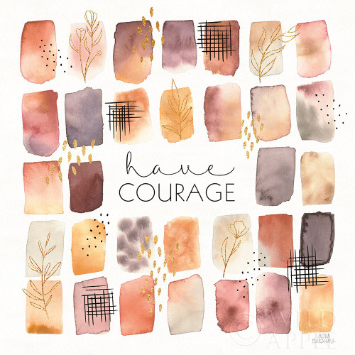 Desert Blooms V Poster Print by Laura Marshall # 64846