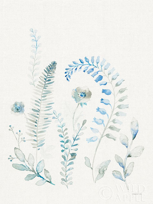 Malmo Garden II Linen Poster Print by Danhui Nai # 64793