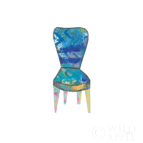 Mod Chairs VI Poster Print by Courtney Prahl # 64274
