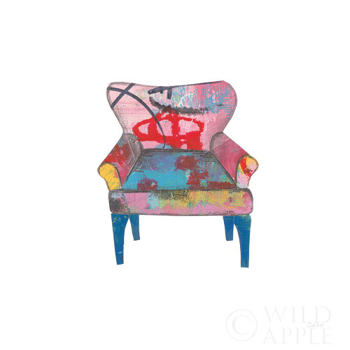 Mod Chairs VIII Poster Print by Courtney Prahl # 64276