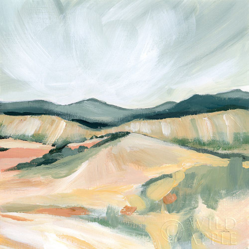 Vermillion Landscape II Poster Print by Katrina Pete # 65942