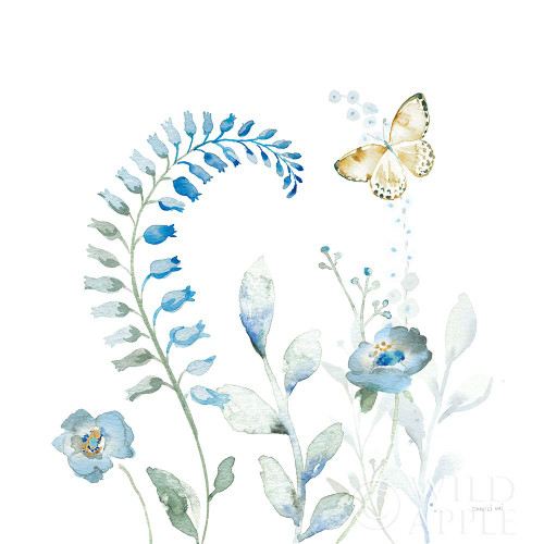 Blues of Summer VIII Poster Print by Danhui Nai # 63931