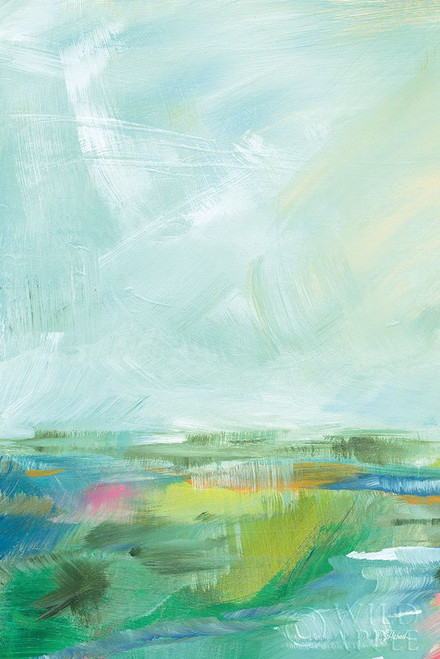 Colorful Horizon Vertical Crop I Poster Print by Sue Schlabach # 63749