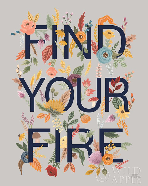 Harvest Garden III Gray Poster Print by Laura Marshall # 63707