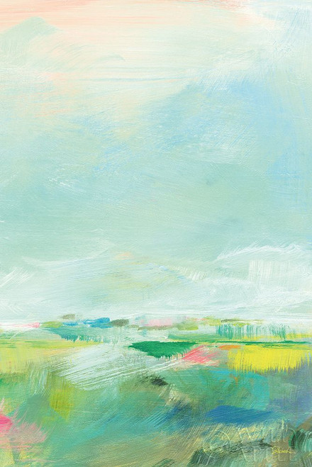 Colorful Horizon Vertical Crop III Poster Print by Sue Schlabach # 63751