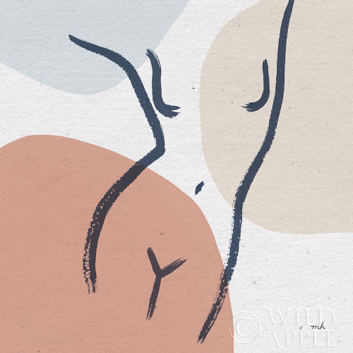 Line Figures I Poster Print by Moira Hershey # 63771