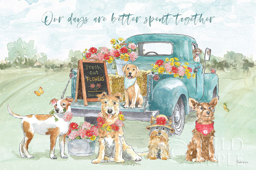 Furry Pals I Poster Print by Beth Grove # 63422