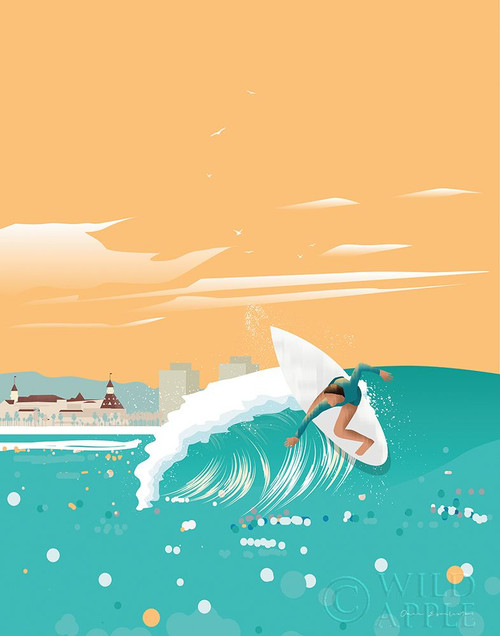 San Diego No Words Poster Print by Omar Escalante # 63472