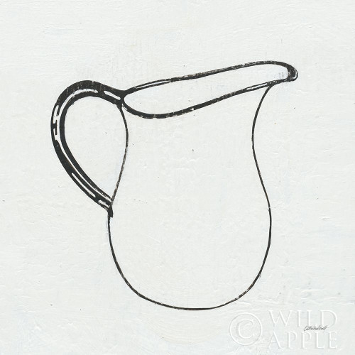 Retro Pitcher Poster Print by Kathrine Lovell # 63206