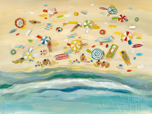 Beach Day Poster Print by Silvia Vassileva # 62967