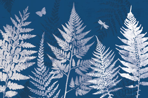 True Blue I Poster Print by Katie Pertiet # 62861