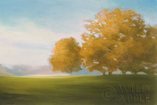 Autumn Glow Gold Poster Print by Julia Purinton # 62630